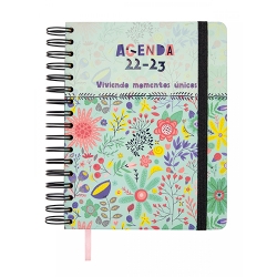 Imagem de AGENDA 2023 SEMANAL FINOCAM VITAE 16MESES 155X217MM VERDE