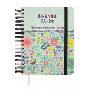 Imagem de AGENDA 2023 SEMANAL FINOCAM VITAE 16MESES 155X217MM VERDE