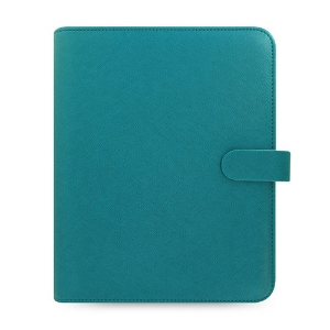 Imagem de ORGANIZER FILOFAX SAFFIANO A5 VERDE AQUAMARINE (022532)