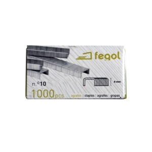 Imagem de CAIXA 1000 AGRAFES Nº10 FEGOL (7110)