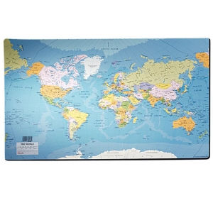 Imagem de BASE SECRETARIA ESSELTE 41X54CM C/MAPA MUNDO REF.32184