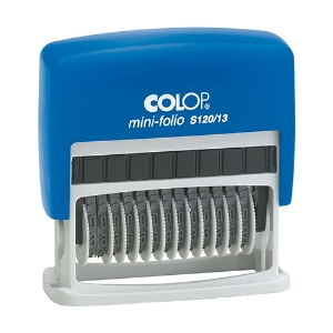 Picture of NUMERADOR COLOP AUTO PRINT 13 BANDAS 4MM (S120/13)