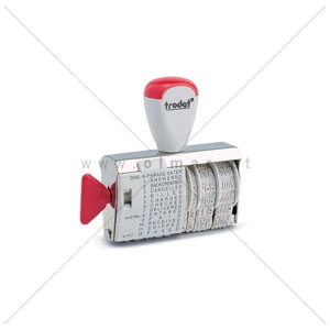 Picture of DATADOR TRODAT MANUAL 1117 BORRACHA C/DIZERES 4MM