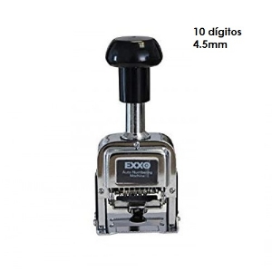 Imagem de NUMERADOR AUTOM. EXXO METAL 10 BANDAS 4.5MM (40210)