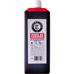 Imagem de TINTA CARIMBO BORRACHA D.TORREJANO VERMELHA (FRASCO 1000ML)