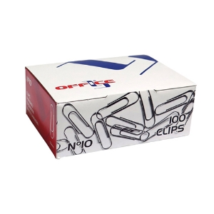 Imagem de CX.100 CLIPS ZINCADOS LISMANIA Nº10