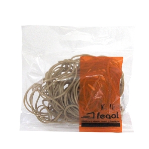 Picture of ELASTICOS FEGOL Nº16 60X1X1MM (SACO 25GR)