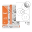 Imagem de ETIQ. FEGOLABEL A4 CD-DVD BRANCA 117MM (CX.100F/300UNI)