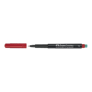 Imagem de MARC. ACETATO/CD FABER-CASTELL OH LUX F VERMELHO 1513-21