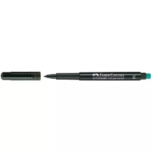 Imagem de MARC. ACETATO/CD FABER-CASTELL OH LUX M PRETO 1525-99