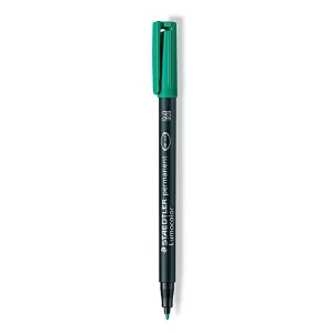 Picture of MARC. ACETATO/CD STAEDTLER LUMOCOLOR M VERDE 317-5