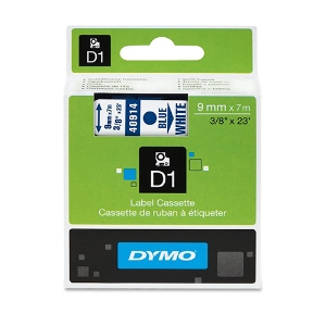 Imagem de FITA DYMO D1 9MMX7MT AZUL/BRANCA 40914/S0720690
