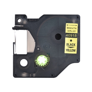 Picture of FITA P/DYMO D1 9MMX7MT PRETA/AMARELA (40918/S0720730)