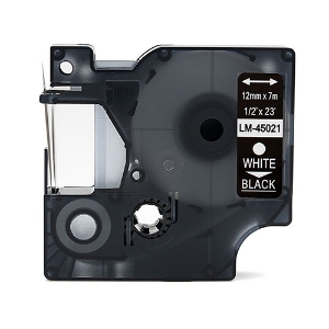 Picture of FITA P/DYMO D1 12MMX7MT BRANCA/PRETA (45021/S0720610)