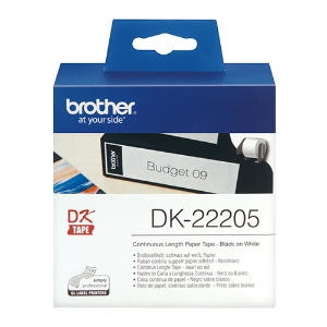 Imagem de RL. ETIQ. BROTHER CONTINUO BRANCA 62MMX30MT DK-22205