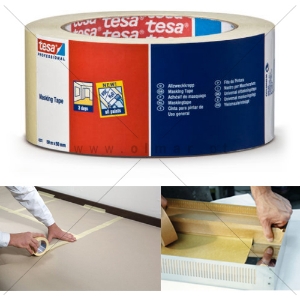 Imagem de RL. FITA ADES. PAPEL TESA KREPP 04323 LISA 50MMX50MT