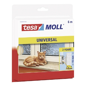 Imagem de RL. FITA ADES. TESAMOLL PERFIL ESPUMA 55604 BRANCA (15MMX6MT)