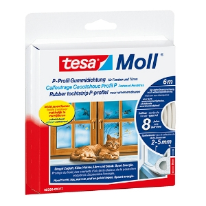 Imagem de RL. FITA ADES. TESAMOLL PERFIL P 05390 BRANCA (9MMX6MT)