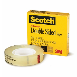 Picture of RL. FITA BI-ADES. 12MMX22.8MT 3M SCOTCH REF.665