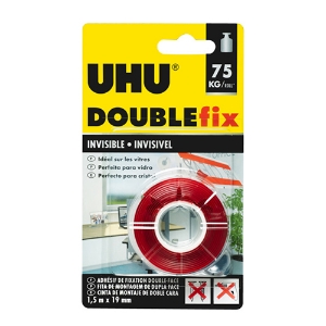 Imagem de RL. FITA BI-ADES. 19MMX1.5MT UHU DOUBLEFIX INVISIVEL (44865)
