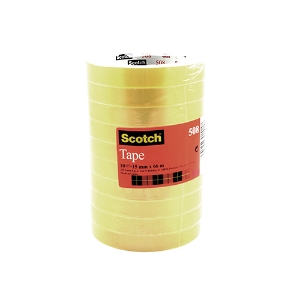 Imagem de ROLO DE FITA ADESIVA 3M SCOTCH 508 15MMX66MT TRANSPARENTE (ACORDEÃO)