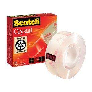 Imagem de ROLO FITA ADESIVA 19MMX33MT 3M SCOTCH 600 CRISTAL