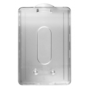 Imagem de CAIXA 100 PORTA-CARTÕES RÍGIDO TRANSPARENTE IDS78V VERTICAL