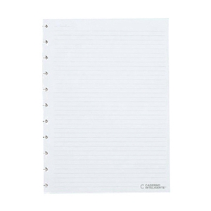 Imagem de CADERNO INTELIGENTE - FOLHAS PAUTADAS GRANDE A4 90GR