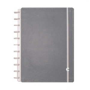 Imagem de CADERNO INTELIGENTE - CADERNO GRANDE A4 CINZA CLARO