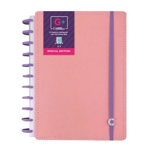 Imagem de CADERNO INTELIGENTE - CADERNO GRANDE A4 G+ ROSA PASTEL