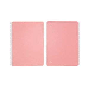 Imagem de CADERNO INTELIGENTE - CAPA/CONTRACAPA A5 ROSA PASTEL