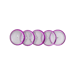 Imagem de CADERNO INTELIGENTE - DISCOS E ELÁSTICO M ROSA METÁLICO