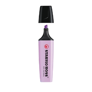 Imagem de MARCADOR FLUORESCENTE STABILO BOSS PASTEL 70/155 LILÁS NÉVOA