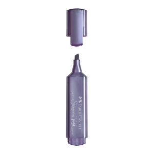 Imagem de MARCADOR FLUORESCENTES FABER-CASTELL METÁLICO VIOLETA (154678)