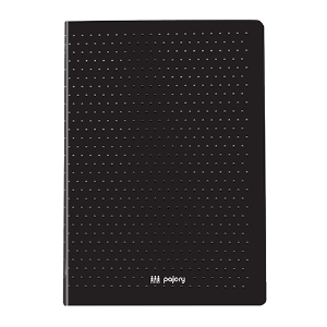 Imagem de CADERNO AGRAFADO A4 48FOLHAS PAJORY BLACK PREMIUM PAUTADO