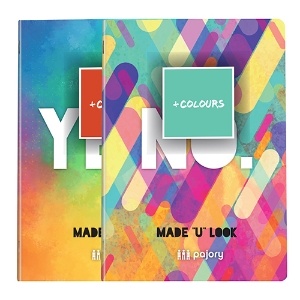 Picture of CADERNO AGRAFADO A4 48FOLHAS PAJORY +COLOURS PAUTADO