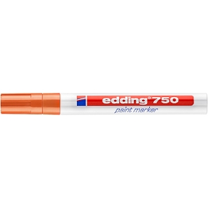 Imagem de MARC. PERM. EDDING 750 PAINT 2-4MM LARANJA 6