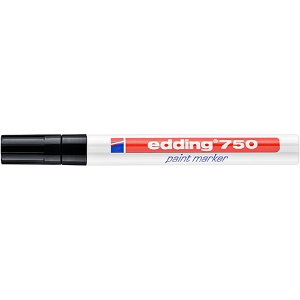 Imagem de MARC. PERM. EDDING 750 PAINT 2-4MM PRETO 1