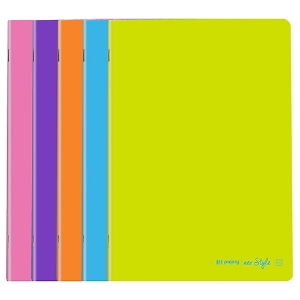 Imagem de CADERNO AGRAFADO A4 60FOLHAS PAJORY NEO:STYLE GLOSSY PAUTADO