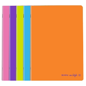 Picture of CADERNO AGRAFADO A5 60FOLHAS PAJORY NEO:STYLE GLOSSY XADREZ
