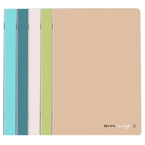 Imagem de CADERNO AGRAFADO A5 60FOLHAS PAJORY NEO:STYLE PASTEL XADREZ