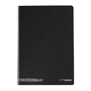 Picture of CADERNO AGRAFADO CAPA PRETA A4 60FOLHAS PAJORY LISO