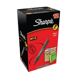 Imagem de MARC. PERM. SHARPIE MARKER M15 P.RED. PRETO S0192584