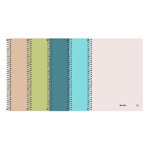 Picture of CADERNO ESPIRAL CAPA DURA A4 120FOLHAS PAJORY NEO:STYLE PASTEL PAUTADO