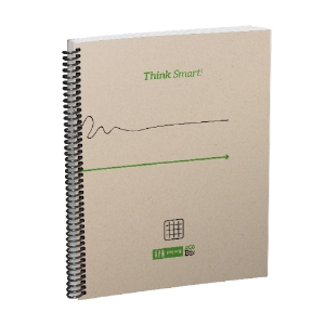 Picture of CADERNO ESPIRAL CAPA DURA A4 96FOLHASPAJORY ECO.BIZ XADREZ