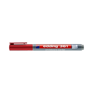 Imagem de MARC. QUADRO BRANCO EDDING 361 P.FINA RECAR. VERMELHO-2