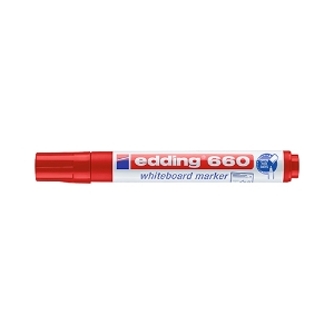 Imagem de MARC. QUADRO BRANCO EDDING 660 P.RED. VERMELHO 2