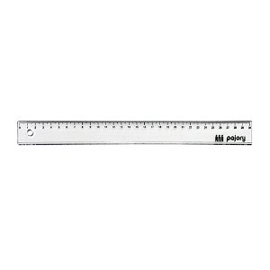 Imagem de RÉGUA PLÁSTICO 30CM PAJORY CRISTAL (20-30)