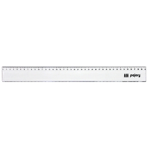 Imagem de RÉGUA PLÁSTICO 40CM PAJORY CRISTAL (20-40)
