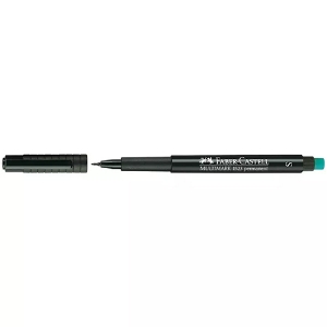 Imagem de MARCADOR ACETATO/CD FABER-CASTELL OH LUX SF PRETO (1523-99)